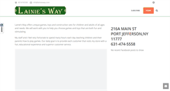 Desktop Screenshot of lainiesway.com