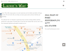 Tablet Screenshot of lainiesway.com